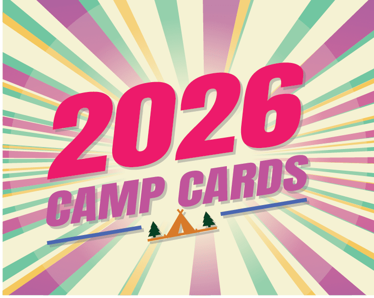 2026 Camp Card promotional graphic